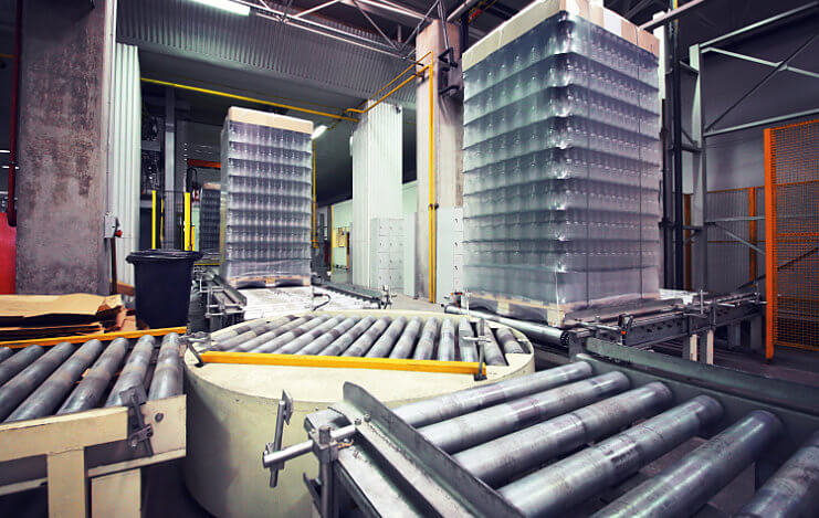 Material Handling Solutions with multiple conveyors